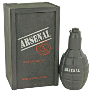 Arsenal Black by Gilles Cantuel Eau De Parfum Spray 3.4 oz (Men)