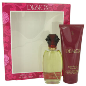 DESIGN by Paul Sebastian Gift Set — 3.4 oz Eau De Parfum Spray + 6.7 oz Body Lotion (Women)