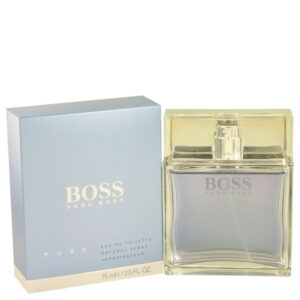 Boss Pure by Hugo Boss Eau De Toilette Spray 2.5 oz (Men)