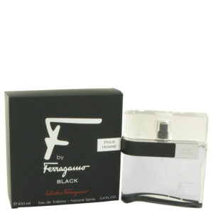 F Black by Salvatore Ferragamo Eau De Toilette Spray 3.4 oz (Men)