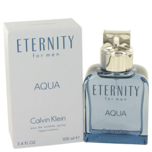 Eternity Aqua by Calvin Klein Eau De Toilette Spray 3.4 oz (Men)