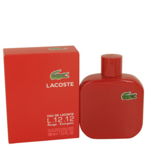 Lacoste Eau De Lacoste L.12.12 Rouge by Lacoste Eau De Toilette Spray 3.3 oz (Men)