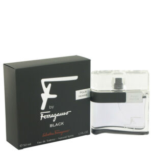 F Black by Salvatore Ferragamo Eau De Toilette Spray 1.7 oz (Men)