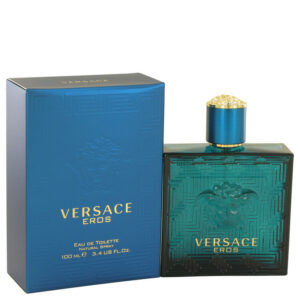 Versace Eros by Versace Eau De Toilette Spray 3.4 oz (Men)