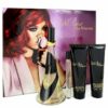 Reb’l Fleur by Rihanna Gift Set — 3.4 oz Eau De Parfum Spray + 3 oz Body Lotion + 3 oz Shower Gel + .34 oz Mini EDP Spray (Women)