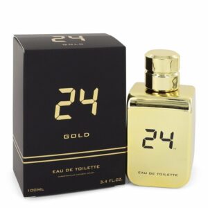 24 Gold The Fragrance by ScentStory Eau De Toilette Spray 3.4 oz (Men)