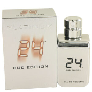 24 Platinum Oud Edition by ScentStory Eau De Toilette Concentree Spray (Unisex) 3.4 oz (Men)