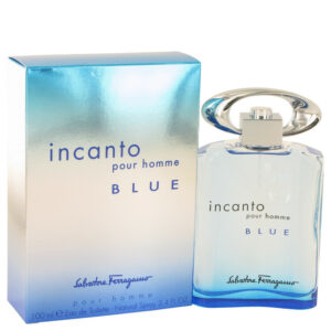 Incanto Blue by Salvatore Ferragamo Eau De Toilette Spray 3.4 oz (Men)