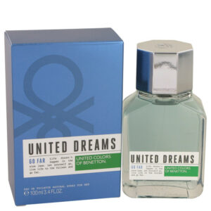 United Dreams Go Far by Benetton Eau De Toilette Spray 3.4 oz (Men)