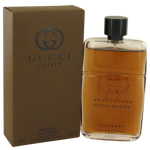 Gucci Guilty Absolute by Gucci Eau De Parfum Spray 3 oz (Men)