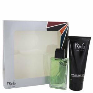 MACKIE by Bob Mackie Gift Set — 3.4 oz Eau De Toilette Spray + 6.7 oz Shower Gel (Men)