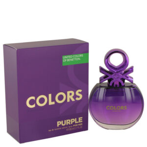 United Colors of Benetton Purple by Benetton Eau De Toilette Spray 2.7 oz (Women)