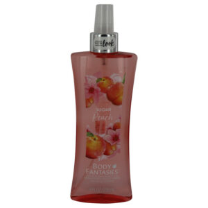 Body Fantasies Signature Sugar Peach by Parfums De Coeur Body Spray 8 oz (Women)