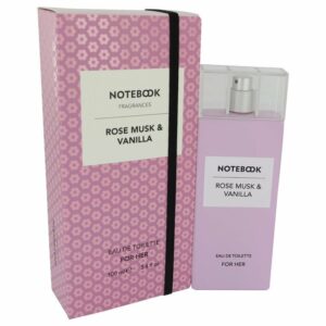 Notebook Rose Musk & Vanilla by Selectiva SPA Eau De Toilette Spray 3.4 oz (Women)