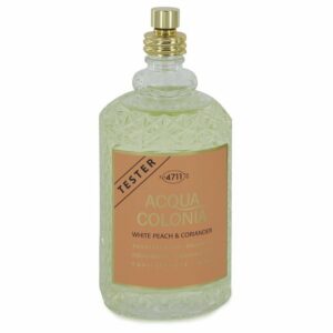 4711 Acqua Colonia White Peach & Coriander by 4711 Eau De Cologne Spray (Unisex Tester) 5.7 oz (Women)