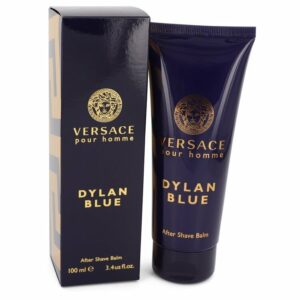 Versace Pour Homme Dylan Blue by Versace After Shave Balm 3.4 oz (Men)