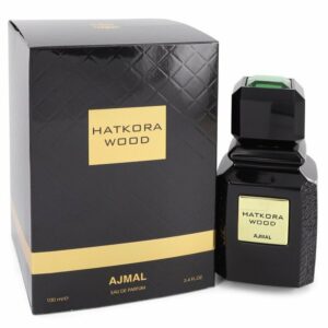 Hatkora Wood by Ajmal Eau De Parfum Spray (Unisex) 3.4 oz (Men)