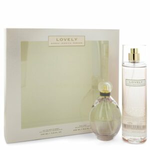 Lovely by Sarah Jessica Parker Gift Set — 3.4 oz Eau De Parfum Spray + 8 oz Body Mist (Women)