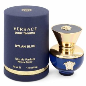 Versace Pour Femme Dylan Blue by Versace Eau De Parfum Spray 1 oz (Women)