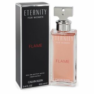 Eternity Flame by Calvin Klein Eau De Parfum Spray 3.4 oz (Women)