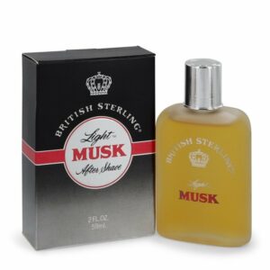 British Sterling Light Musk by Dana After Shave 2 oz (Men)