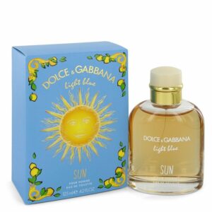 Light Blue Sun by Dolce & Gabbana Eau De Toilette Spray 4.2 oz (Men)