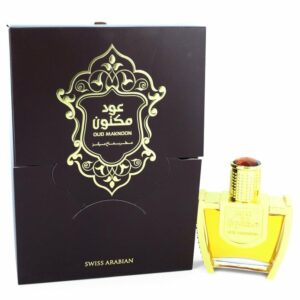 Oud Maknoon by Swiss Arabian Eau De Parfum Spray (Unisex) 1.5 oz (Women)