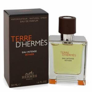 Terre D’hermes Eau Intense Vetiver by Hermes Eau De Parfum Spray 1.7 oz (Men)