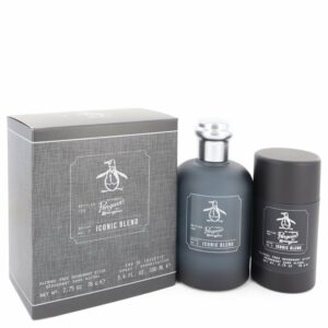 Original Penguin Iconic Blend by Original Penguin Gift Set — 3.4 oz Eau De Toilette Spray + 2.75 oz Deodorant Stick (Men)