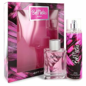 Bob Mackie Rosy by Bob Mackie Gift Set — 3.4 oz. Eau De Toilette Spray + 8.4 oz Body Mist (Women)