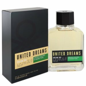 United Dreams Dream Big by Benetton Eau De Toilette Spray 6.8 oz (Men)