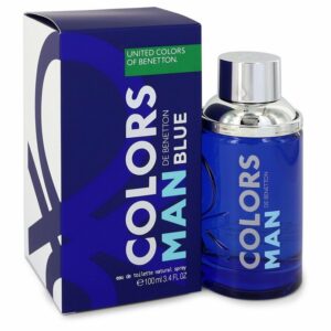 Colors De Benetton Blue by Benetton Eau De Toilette Spray 3.4 oz (Men)