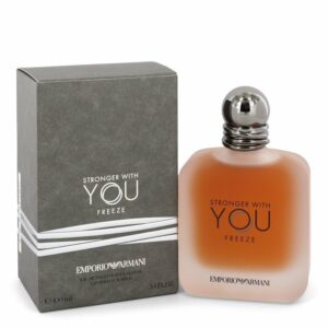 Stronger with You Freeze by Giorgio Armani Eau De Toilette Spray 3.4 oz (Men)