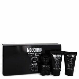 Moschino Toy Boy by Moschino Gift Set — .17 oz Mini EDP + .8 oz Shower Gel + .8 oz After Shave Balm (Men)