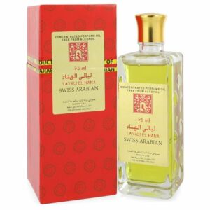 Layali El Hana by Swiss Arabian Concentrated Perfume Oil Free From Alcohol (Unisex) 3.2 oz (Women)