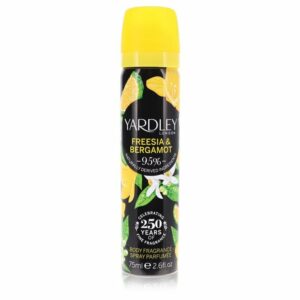 Yardley Freesia & Bergamot by Yardley London Body Fragrance Spray 2.6 oz (Women)