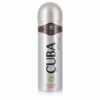 CUBA Black by Fragluxe Body Spray 6.6 oz (Men)