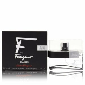 F Black by Salvatore Ferragamo Eau De Toilette Spray 1 oz (Men)