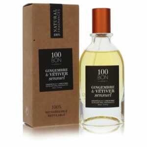 100 Bon Gingembre & Vetiver Sensuel by 100 Bon Concentree De Parfum Spray (Unisex Refillable) 1.7 oz (Men)