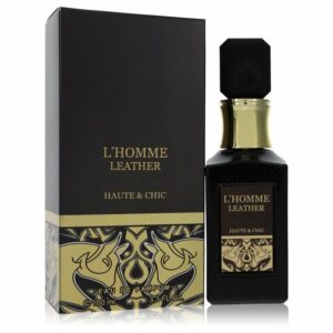 L’homme Leather by Haute & Chic Eau De Parfum Spray 3.3 oz (Men)