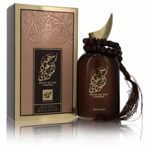 Sabha Wa Oud Cambodi by Rihanah Eau De Parfum Spray (Unisex) 3.4 oz (Men)