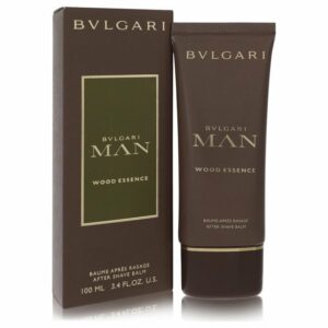 Bvlgari Man Wood Essence by Bvlgari After Shave Balm 3.4 oz (Men)